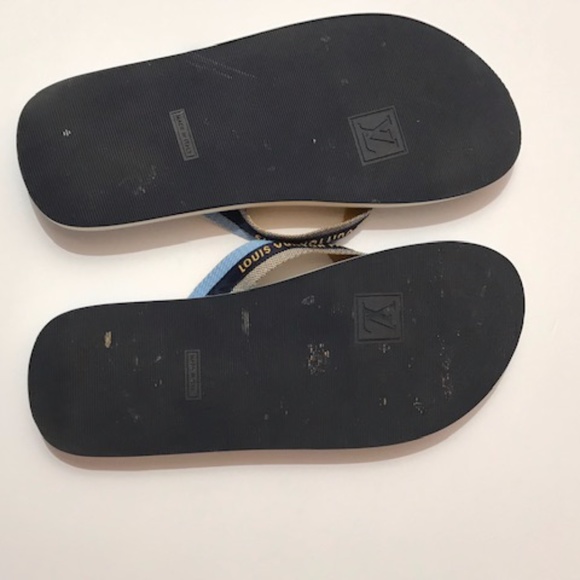 Vintage Men's Louis Vuitton Thong Flip Flops - Picture 6 of 7